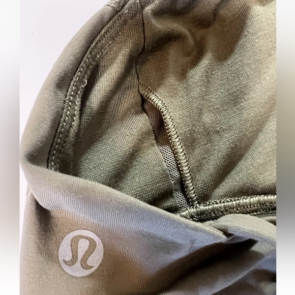 Lululemon Sports Bra Energy Exhale Green Women’s 8 Workout Gym Yoga Activewear - Picture 4 of 7